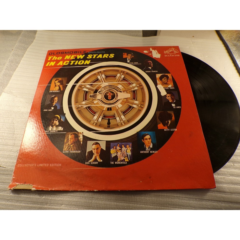 Oldsmobile Spotlights The New Stars In Action RCA Victor Vinyl LP PRM/PRS-167
